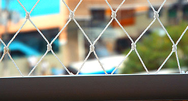 Redes de proteção para janelas